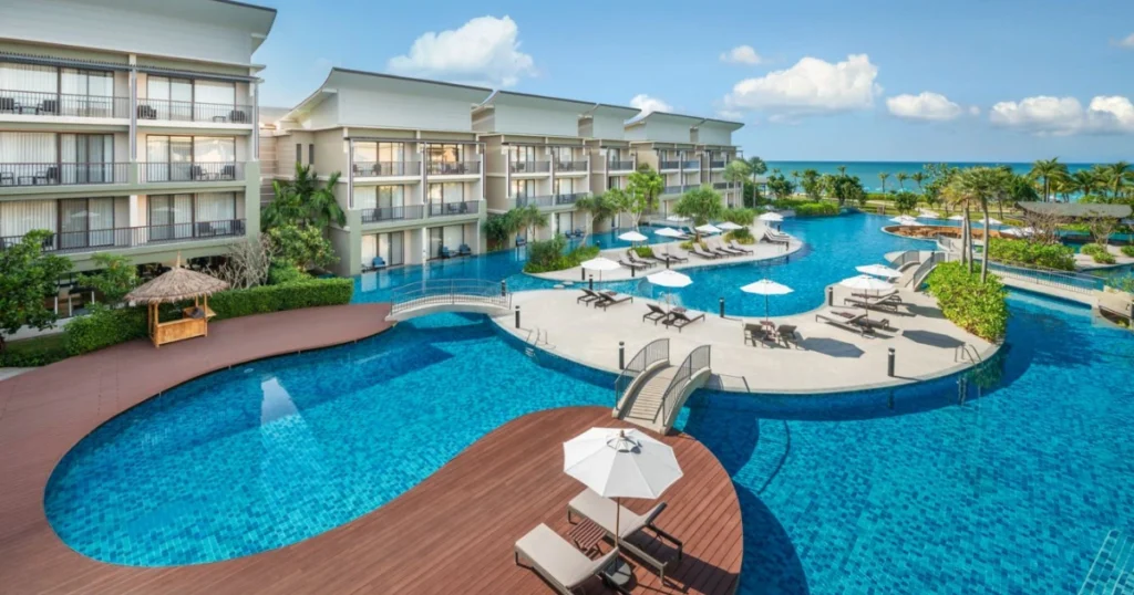 Marriott Thailand resort exterior view