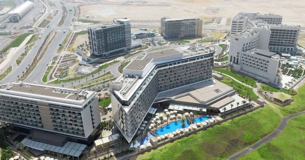 Yas Plaza Hotels view