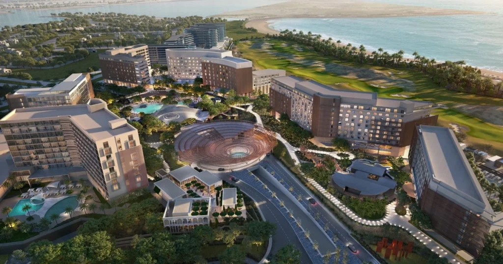 Yas Plaza Hotels view