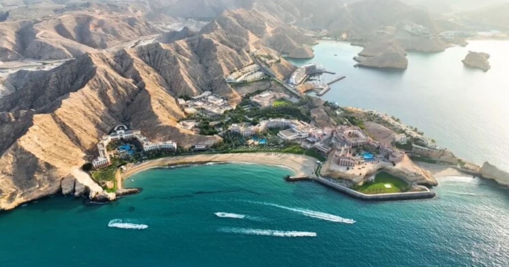 Shangri-La Al Husn Resort & Spa view