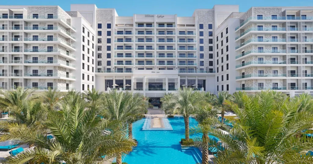 Yas Plaza Hotels view