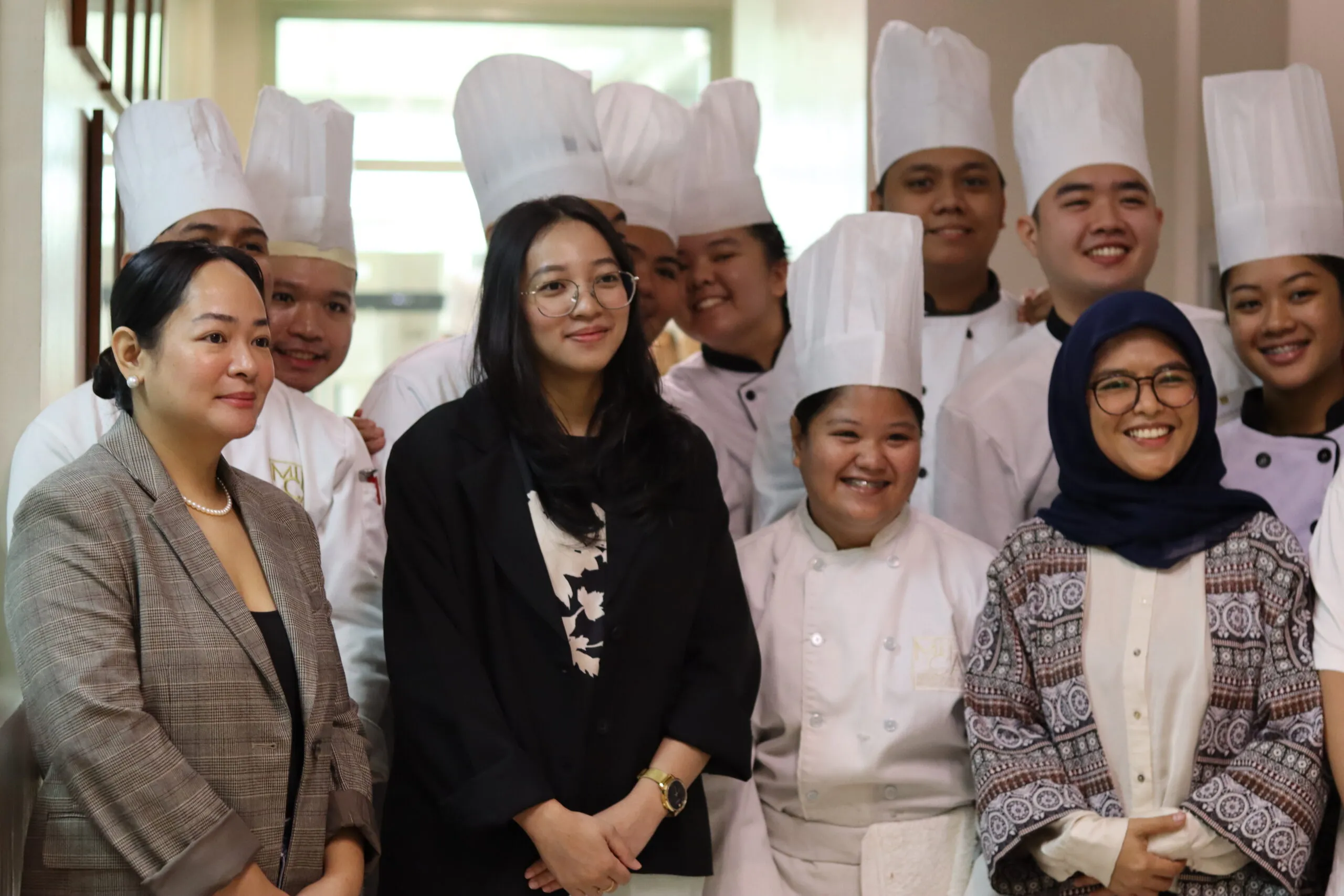 RMC Asia team with students